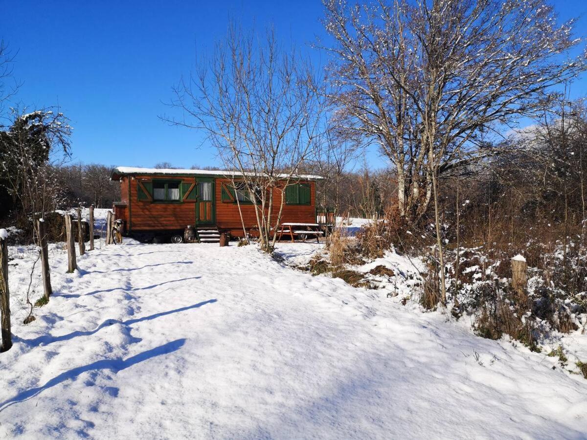 Roulotte & Foret - Evasion Boheme En Bourgogne Antully Екстериор снимка