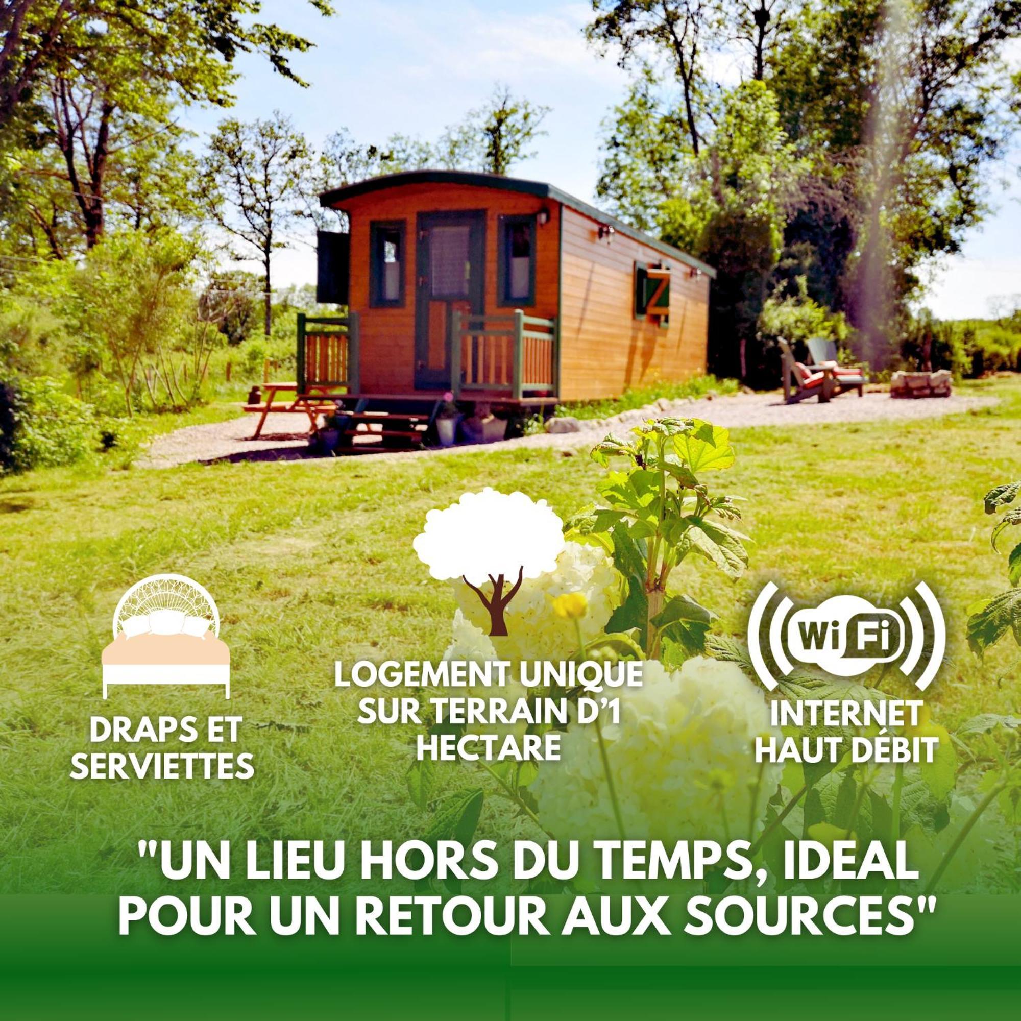 Roulotte & Foret - Evasion Boheme En Bourgogne Antully Екстериор снимка